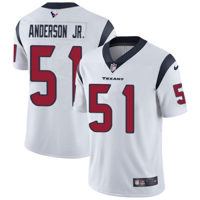 Nike Houston Texans #51 Will Anderson Jr. White Men's Stitched NFL Vapor Untouchable Limited Jersey Men's